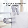 Large Anti-Slip Double Clip Quilt Clips, Windproof Durable Clothes Pegs for Laundry, Home Use & Storage Organization