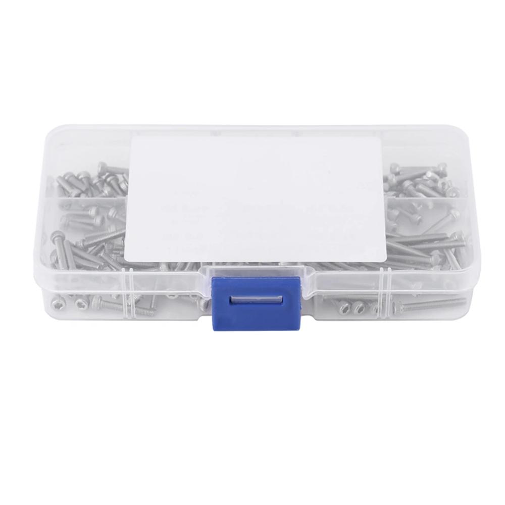 M 2.5 Нержавеющая сталь шестигранная головка винта гайки комплект антикоррозийных крепежных изделий для машин