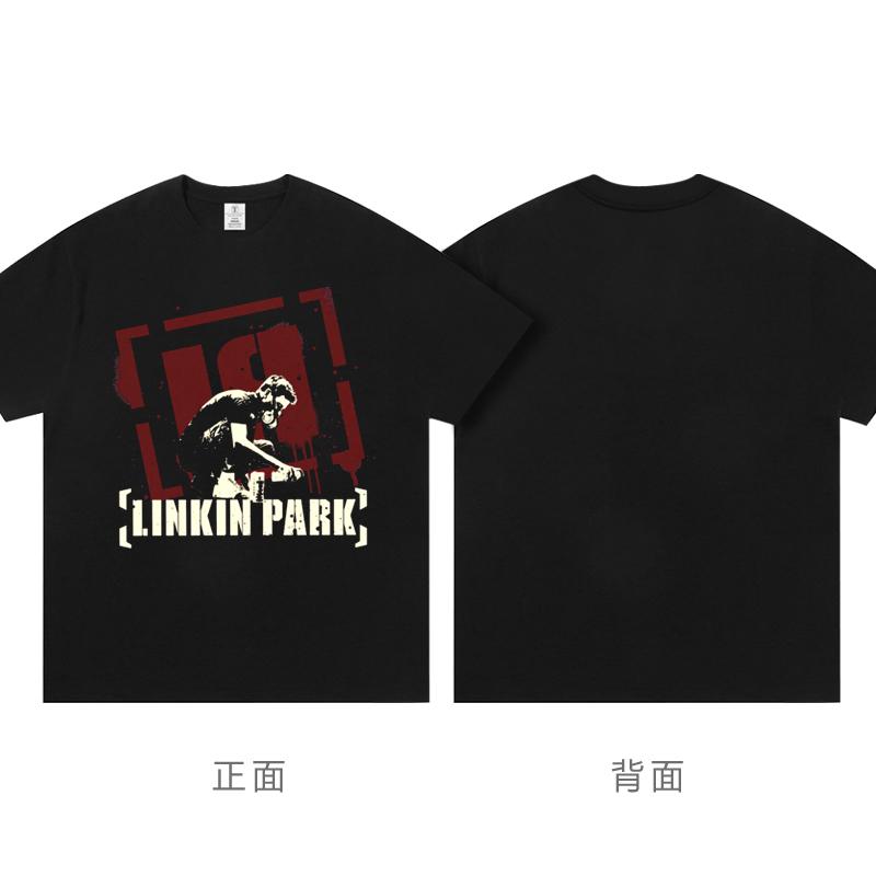 Linkin Park From Zero New Album Tour Peripheral Rock T-shirt Short Sleeve Clothing Fashion T-shirts for Men and Women