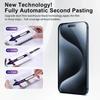 Yangpaly Dustproof Easy Installation HD Screen Protectors for iPhone 16 15 14 Plus 13 12 11 Pro Max X XS XR Tempered Glass Film