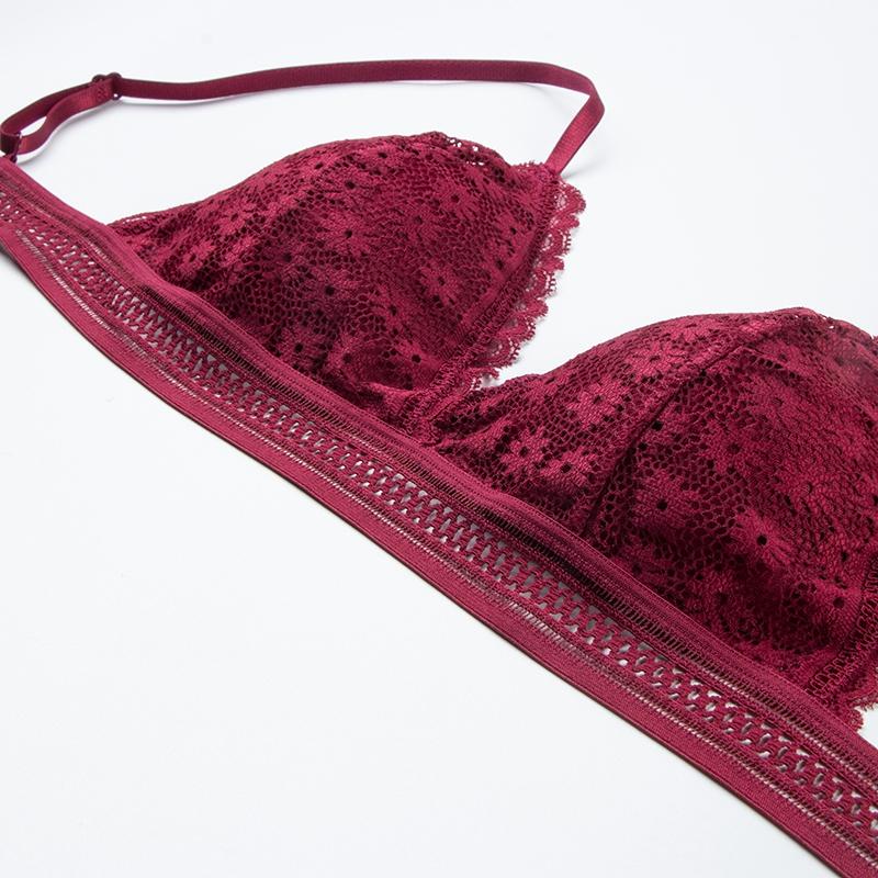 Sexy Lace Bra Beauty Back Suit Underwear Bra Wireless Seamless Women's Underwear Bras