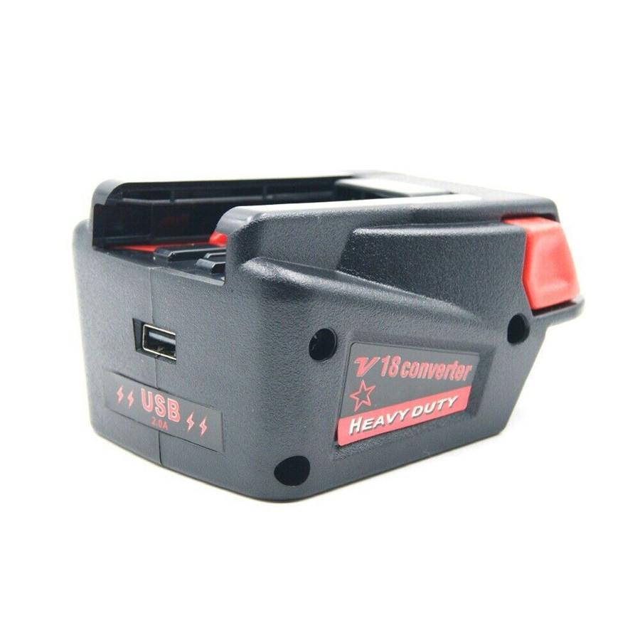 Пластиковый корпус адаптера-преобразователя для аккумулятора Milwaukee M18 Li-ion к аккумулятору V18