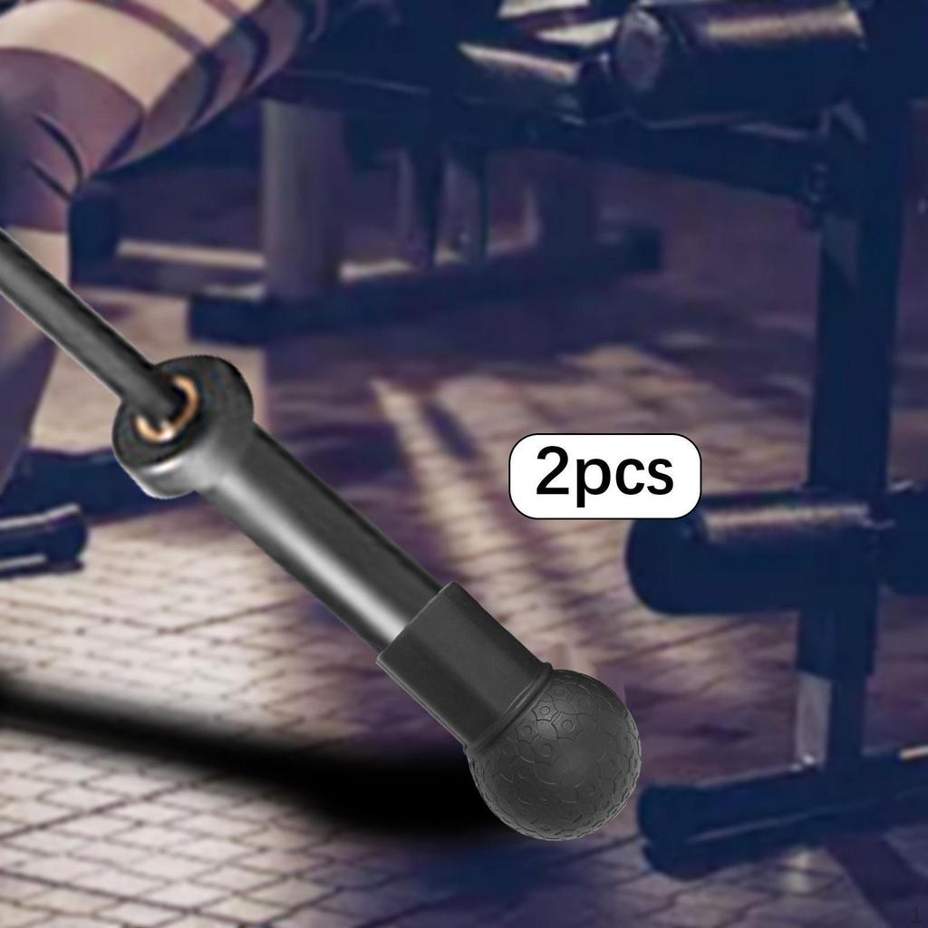 2Pcs Bar Row Attachment for Barbell Base Easy to Use Rotation Exercise