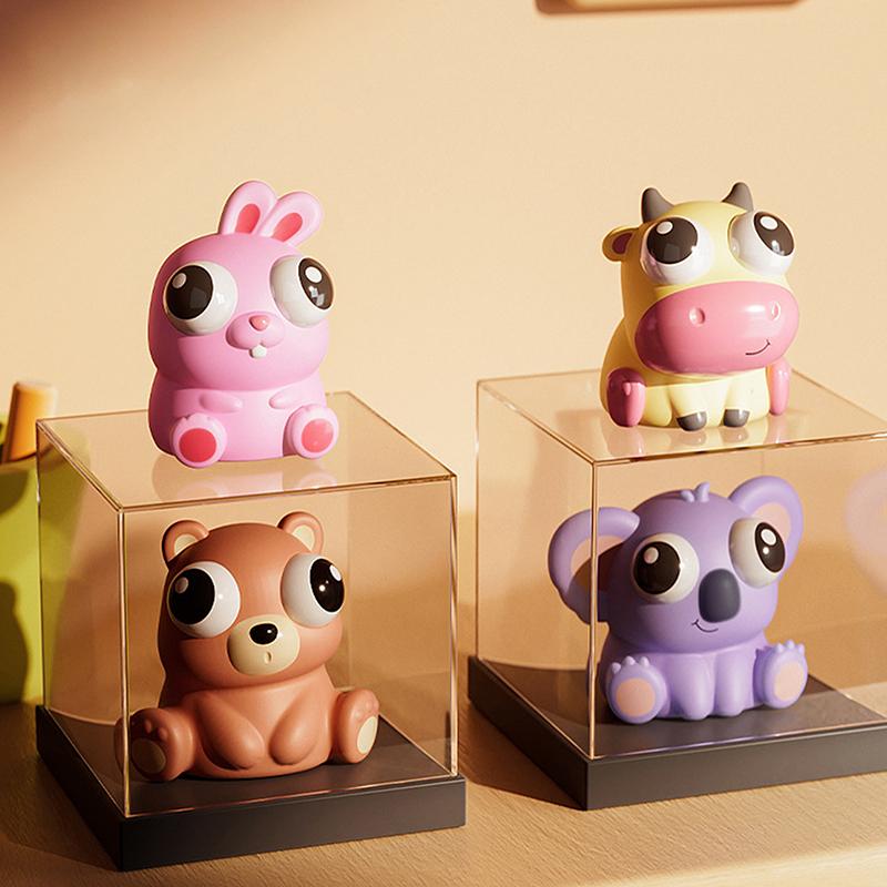 Игрушки-фигурки Pop Eye Squeeze для сенсорных игрушек с изображением животных из мультфильмов, забавные новинки, игрушки-фиджет для снятия стресса, тревожности, прыгающие игрушки для глаз, подарки для детей и взрослых