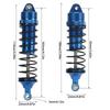 Rear Front RC Car Shock Absorber Aluminum Alloy High Strength for Traxxas Slash 4x4 110 Dark Blue