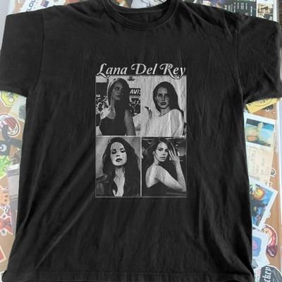 НОВЫЙ! Постер Lana Del Rey Классическая унисекс футболка Размер S-5XL