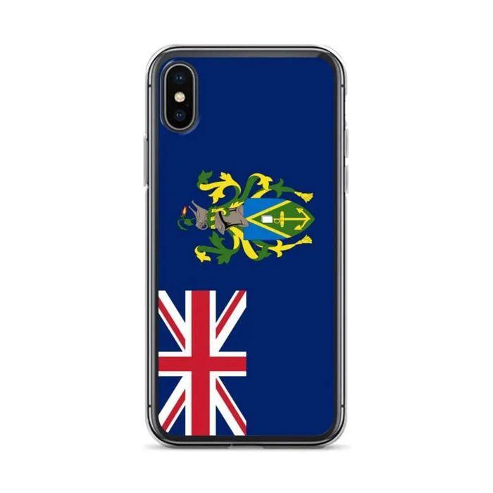 Coque Télephone Drapeau Îles Pitcairn - iPhone XS