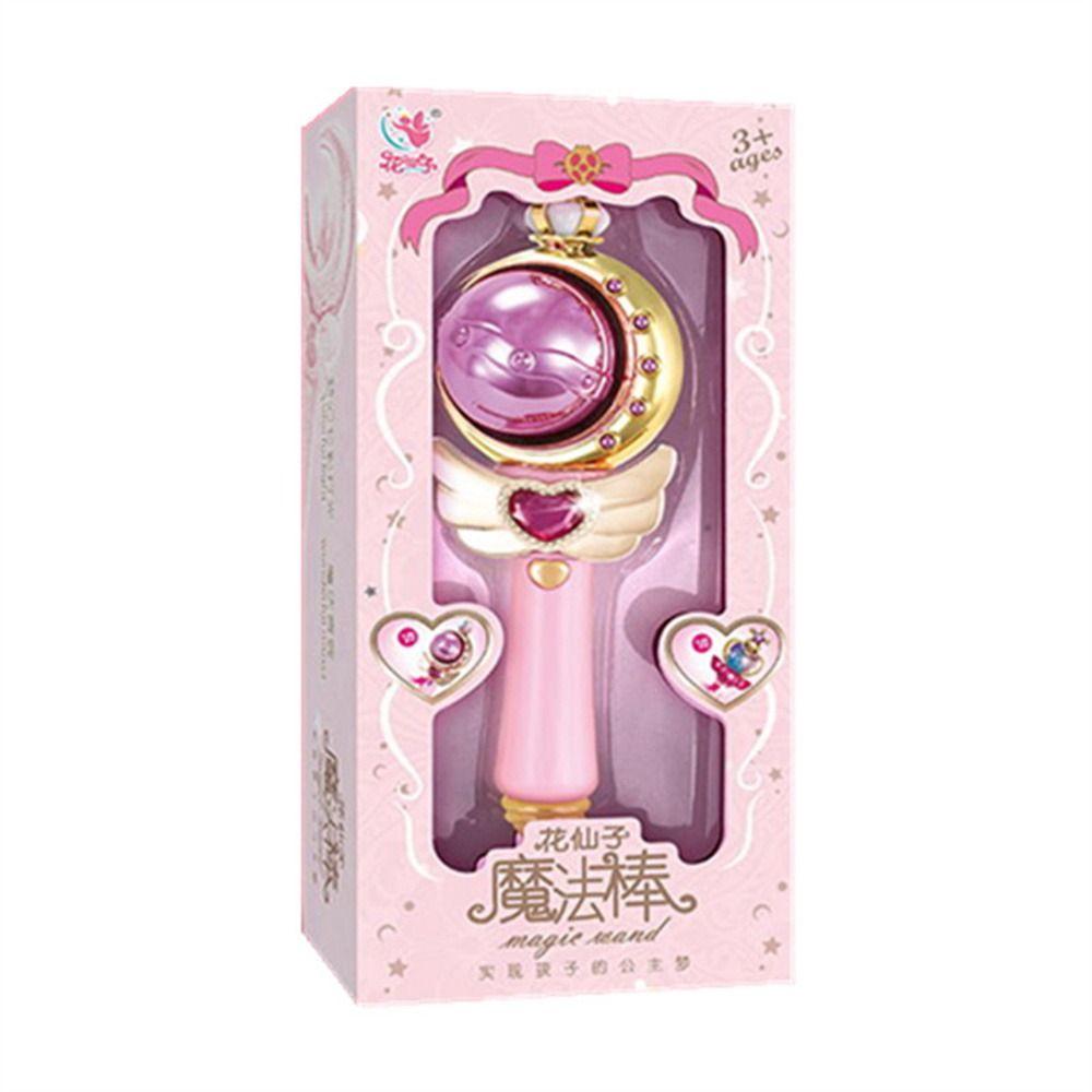 Sound Effect Moon Fairy Stick Led Light Shine Glow Stick Birthday Gift Girl Magic Wand Girl Gift