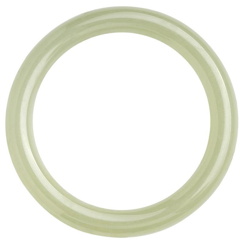 Браслет из натурального нефрита. Модный и простой женский браслет из нефрита.