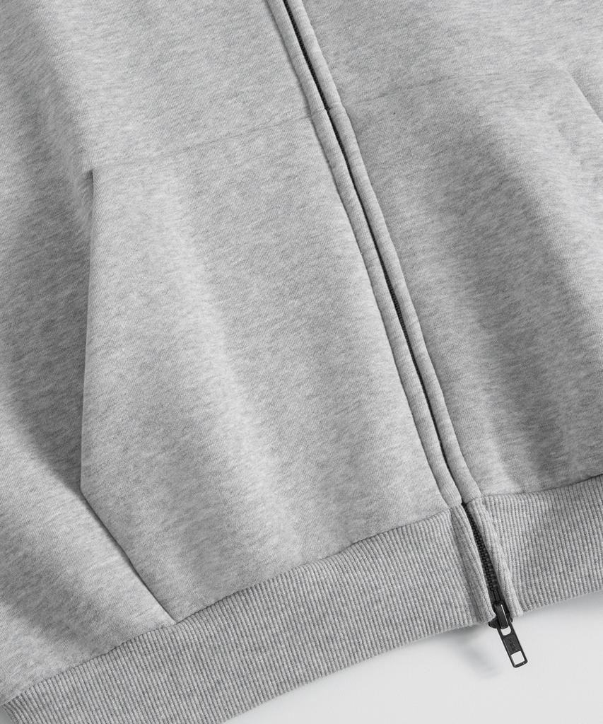 Уютная укороченная толстовка на молнии Brenson Oversized из флиса ( 8 цветов )