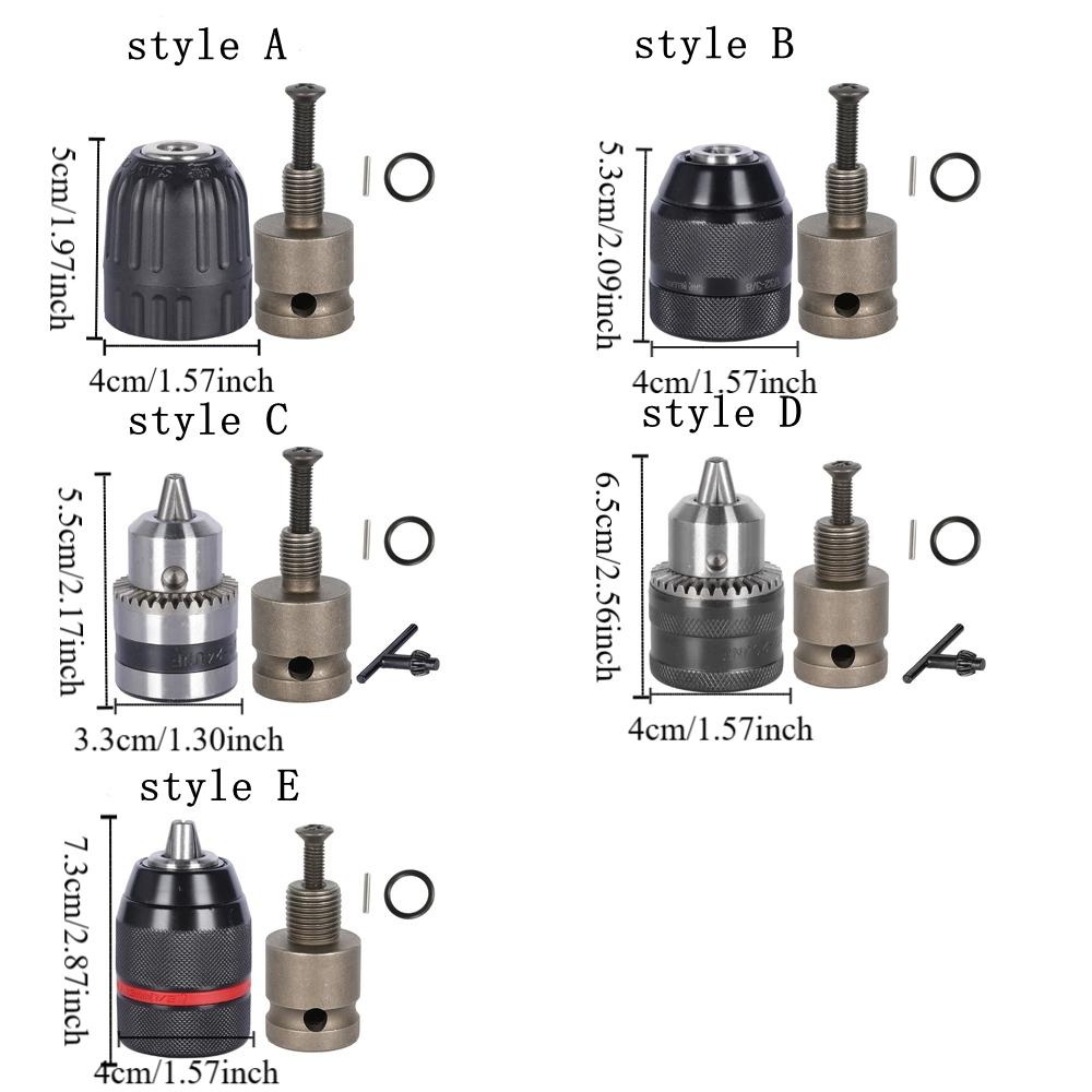 Специальный патрон для электрической дрели из цинкового сплава, ударная головка, адаптер для металлической ручной дрели, литиевая электрическая дрель
