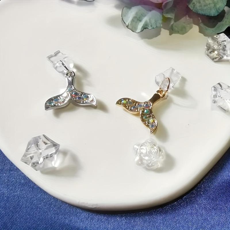 1 шт. Модный кулон-рыбий хвост из сплава, пылезащитная заглушка