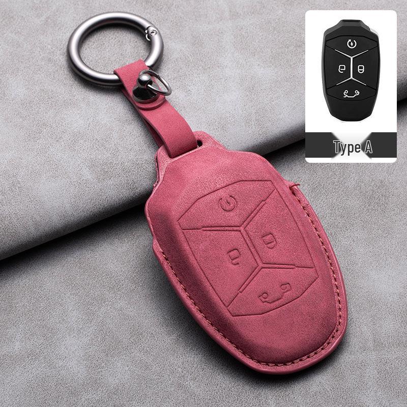 Модифицированный чехол-брелок для ключей Lynk & Co 03 с пряжкой - Металлический корпус-обложка для моделей 01/05