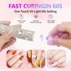 UV Quick Dry Nail Dryer Machine 20/60S Countdown LED Gel Polish Nail Lamp  For Home Salon