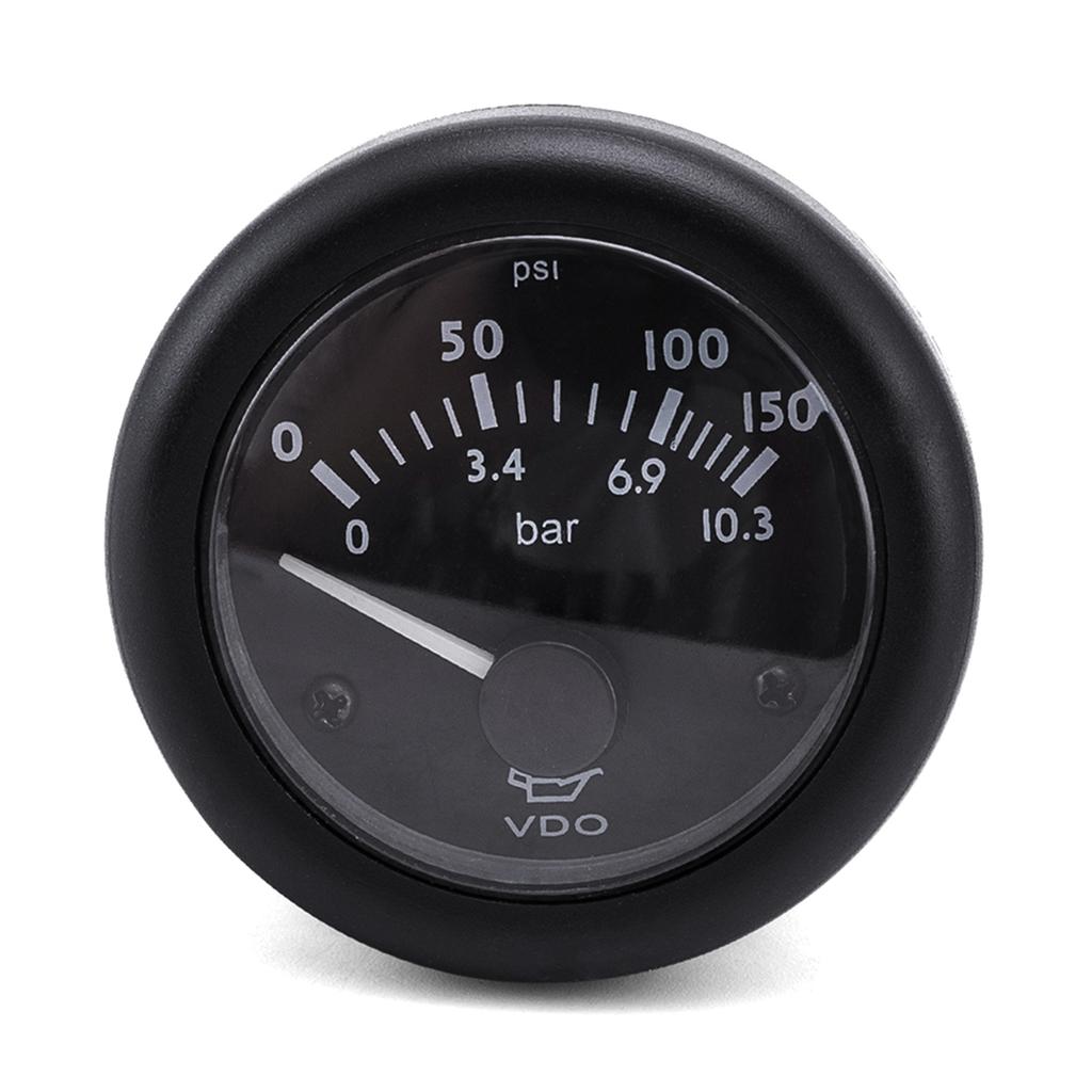 Popular Automotive Gauge Marine Gauge VDO Oil Pressure Meter 52Mm Diesel Engines Oil Pressure Gauge