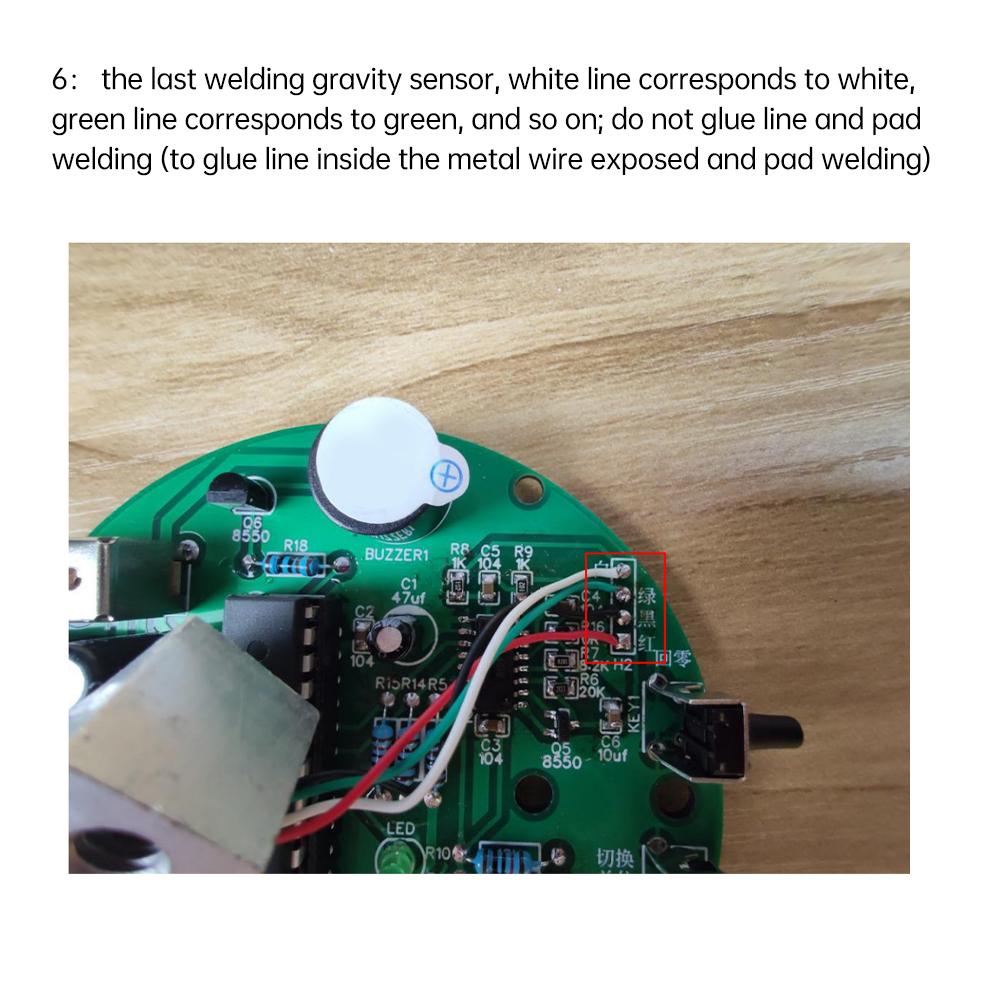 Electronic Scale DIY Kit 1KG Digital Tube Electronic Scale HX711 Chip Based on 51 Microcontroller Soldering Practice Kit DC 5V