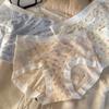 Women's Wear Floral Stitching Mesh Yarn Close To The Skin Without Trace Naked Feeling Waist Bag Hip Underwear
