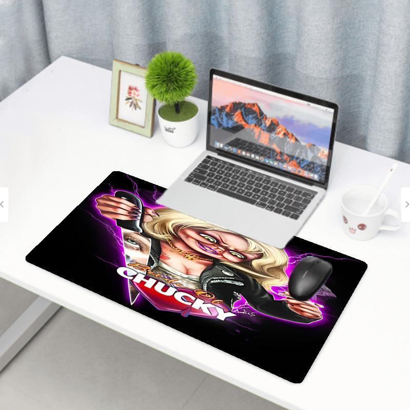 horror movie Print Mouse Pad, Anti‑Slip Desktop keyboard Mat, for PC Laptop Gaming Working Daily Use, Cool Festival Surprise Gift
