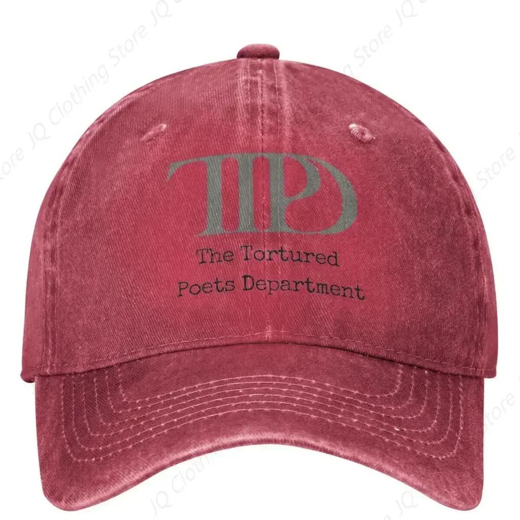Music Album Washed Baseball Cap TPD Print Casual Trucker Hat Summer UnisexTeens Outdoor Sports Baseball Caps
