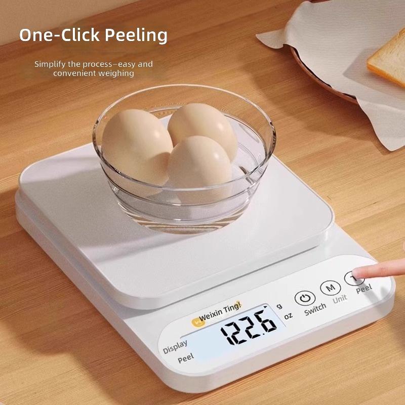 Multifunctional Digital Food Scale Tare Function Measuring Ingredients Portions Digital Kitchen Scale