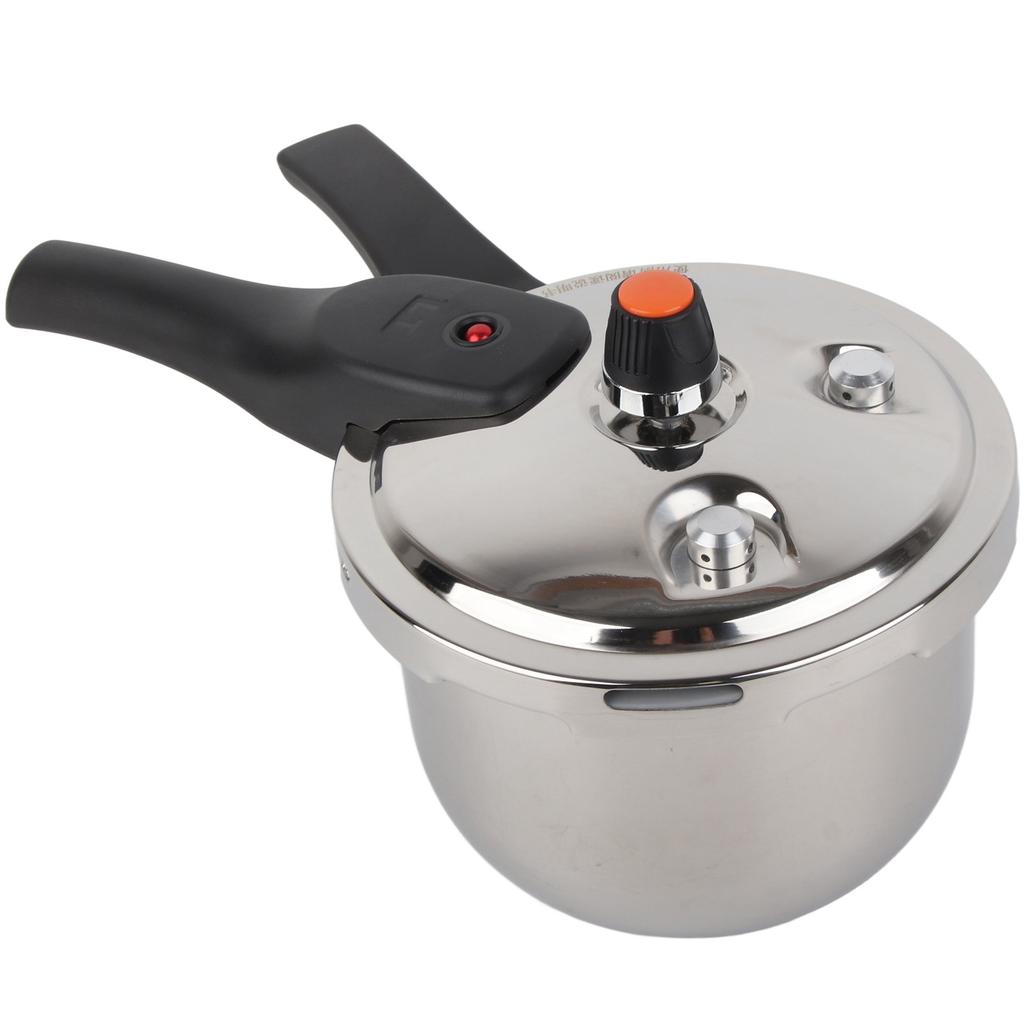 Pressure Cooker with Non Stick Coating 304 Stainless Steel Kitchen Pressure Cooker for Cooking 4L