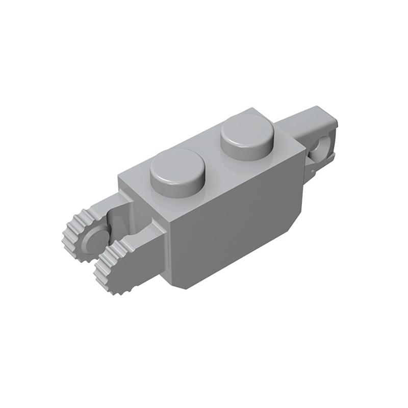 Нетоксичные Moc 10 шт. 30386 Шарнир 1x2 Блоки для сборки с фиксацией и пальцевыми кирпичиками Частицы Пазл Идеи Игрушки Детский День Рождения Подарки для Детей