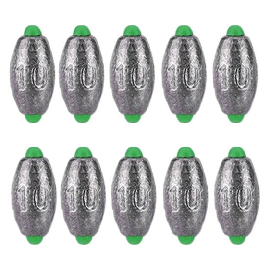 10 шт. Грузила для рыбалки, рыболовные снасти и аксессуары для морской рыбалки на открытом воздухе