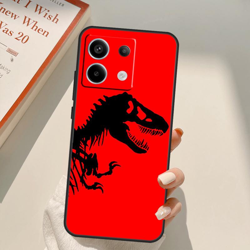 Чехол Jurassic Dinosaur для Xiaomi Redmi Note 13 10 11 12 14 15 Pro Plus Чехол для Redmi 15 15C 13C 12C 10C 14C