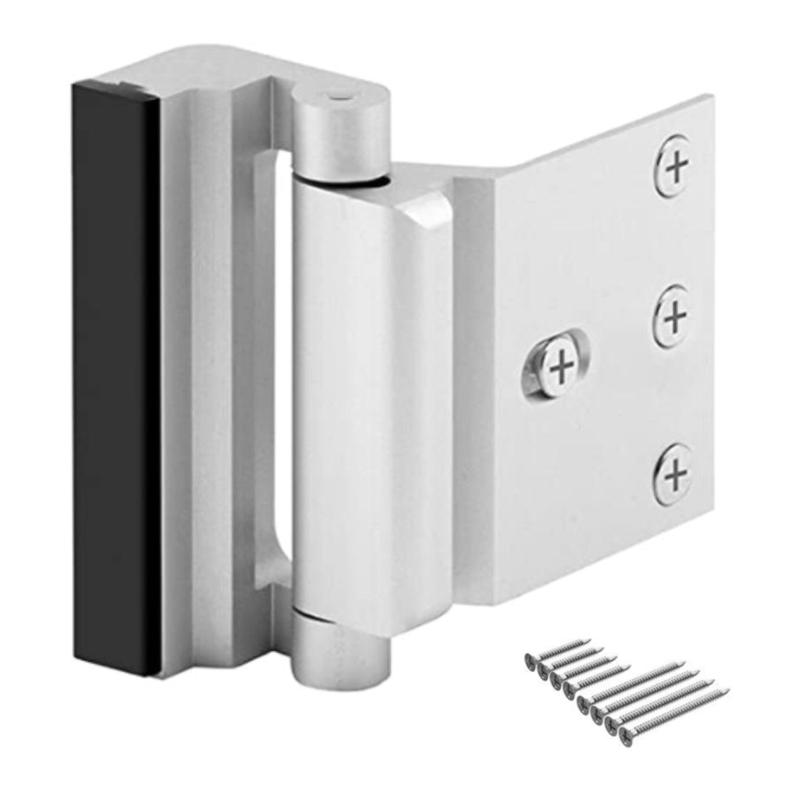 Enhanced Metal Reinforcement Lock for Home Security Defender Security Door Lock Childproof Easy to Install Use Dead Bolt