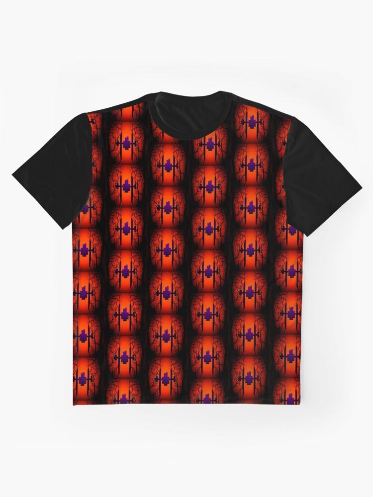 Puyo Puyo High quality Tetris Design with Woods and red background Graphic T-Shirt