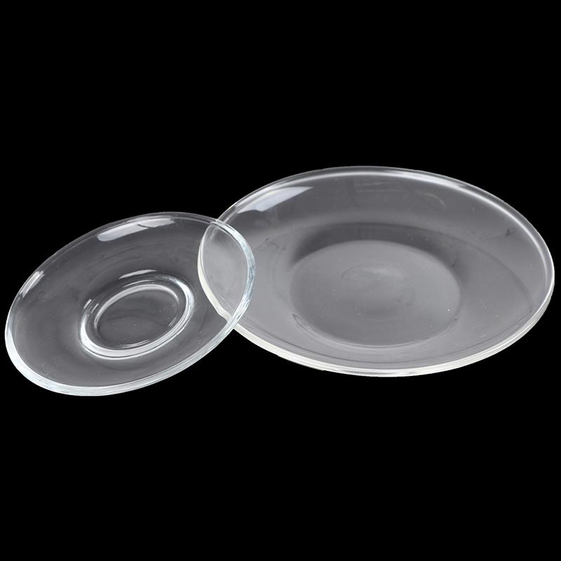 Виды термостойких прозрачных стеклянных блюдцев для чашек для чая, кофе, чашек, кружки