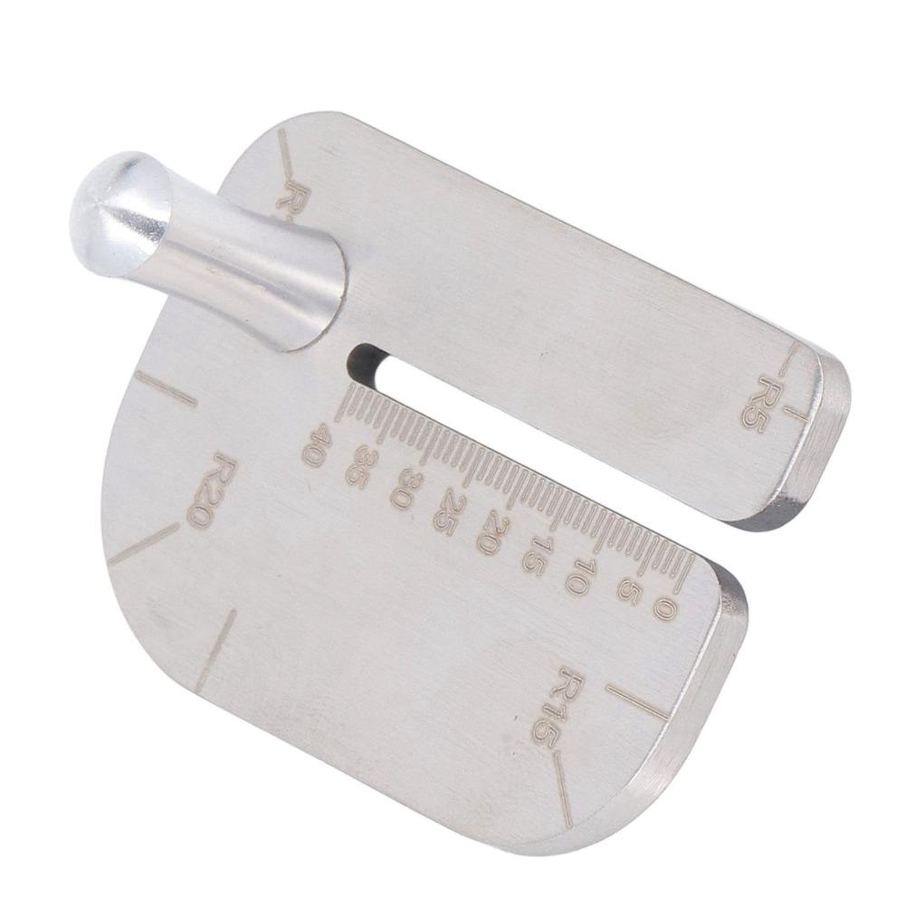 Auxiliary Chopper Leather Stitching Aid Stainless Steel Pricking Iron Aid For DIY Handicrafts