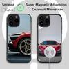 AlfaeS Cool R-RomeoS-S Car Phone Case For iPhone 16e,16,15,14,13,12,11,Plus,Pro,Max,Mini Magsafe Magnetic Wireless Charging