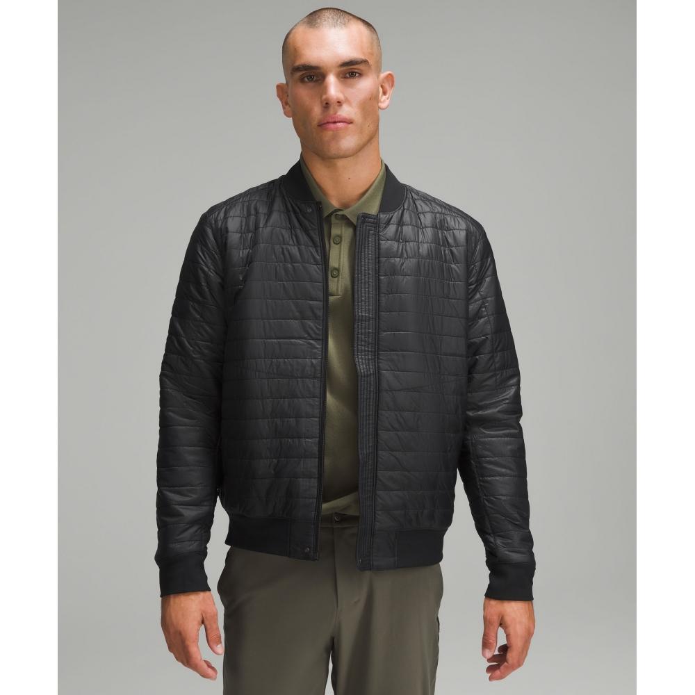 Lululemon Куртка-бомбер Switch Over, черная