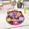 Танцевальный коврик EagleStone Toy, игровой музыкальный игровой коврик для детей, оснащенный светодиодной кнопкой звукового эффекта, интерфейсом MP3, 4 песнями, переключением громкости, складным музыкальным ковриком