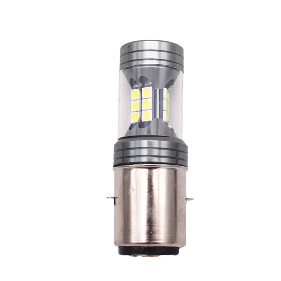 High Brightness BA20D LED Bulbs Headlight DRL Indicator Light Pure White 12V-24V