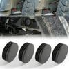 4x Черная ABS Накладка на отверстие рамы шасси Для Jeep Wrangler JL Gladiator JT 18+
