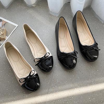 Женские балетки Comfort Ballerina Flat Shoes Женские нескользящие женские мокасины Элегантные банты Flat Women Single Shoes