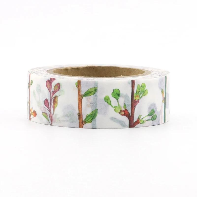 1PC. Masking Washi Tape Paper Collection Unicorn Corgi Cat for DIY Crafts, Scrapbooking, Journaling, Planner, Gift Wrapping