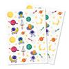 Space Stickers 0.9 To 5.6 Cm 110 Pieces