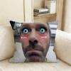 TV Show Hhouse Pillow Case Living Room Sofa Cushion Cover Suitable For Home Bedroom Room Decoration