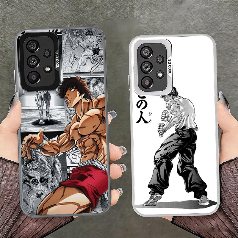 Мягкий чехол для телефона с аниме Baki the Grappler для Samsung A17 A16 A15 A14 A13 A57 A56 A55 A54 A53 A37 A36 A35 A34 A33 A26 A25 A24 A23
