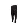 Puma Solid Color Fleece Lined Warm Drawstring Knit Sports Pants Men Bottoms Black 678450-01