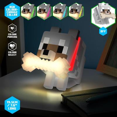 Официально лицензированный ночник Minecraft в виде волка