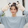 Flip Gloves Autumn Winter Gloves Cartoon Panda Gloves Apparel Accessories Women Flip Gloves
