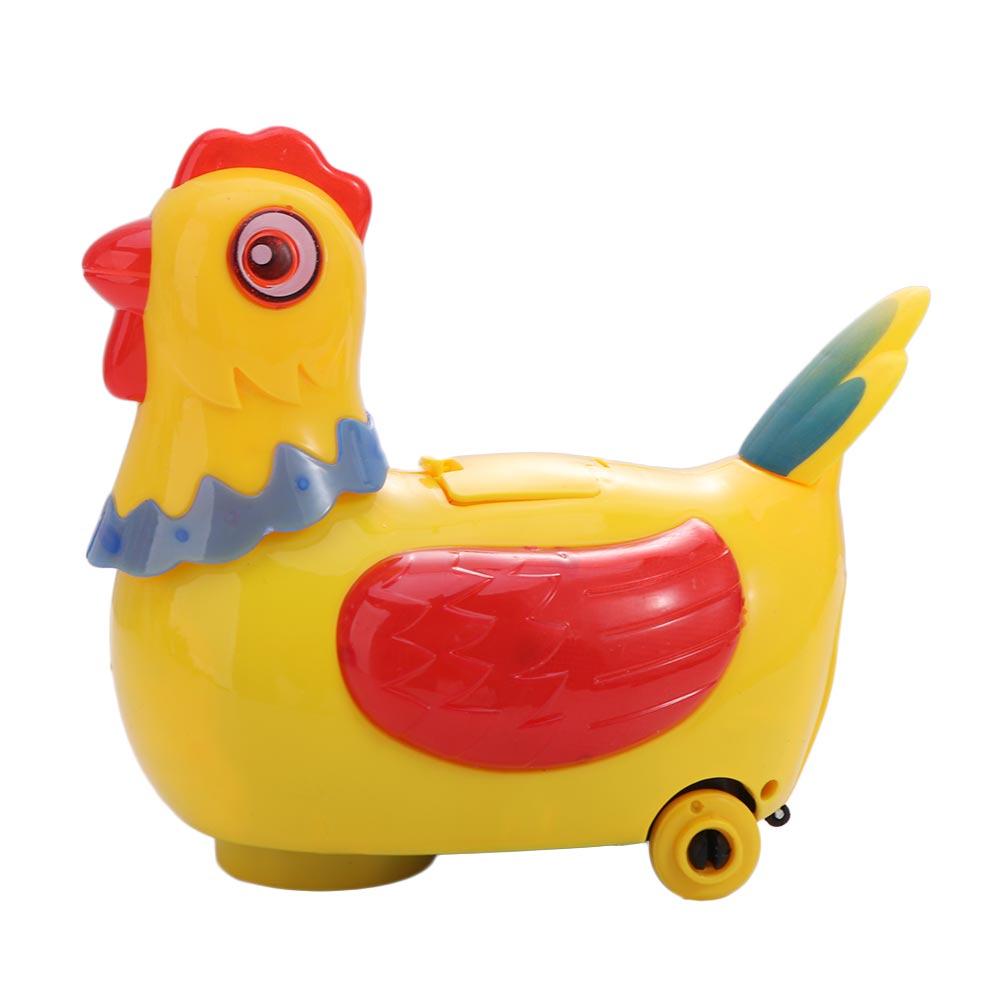 Educational Electric Laying Egg Sound Music Electric Hen Toy For Kids Chicken Toy Doll Boys Girls