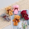 Keychain Animal Dolls Bag Pendant Tie Bear Doll Plush Pendant Bear Plush Keychain Bear Plush Toy