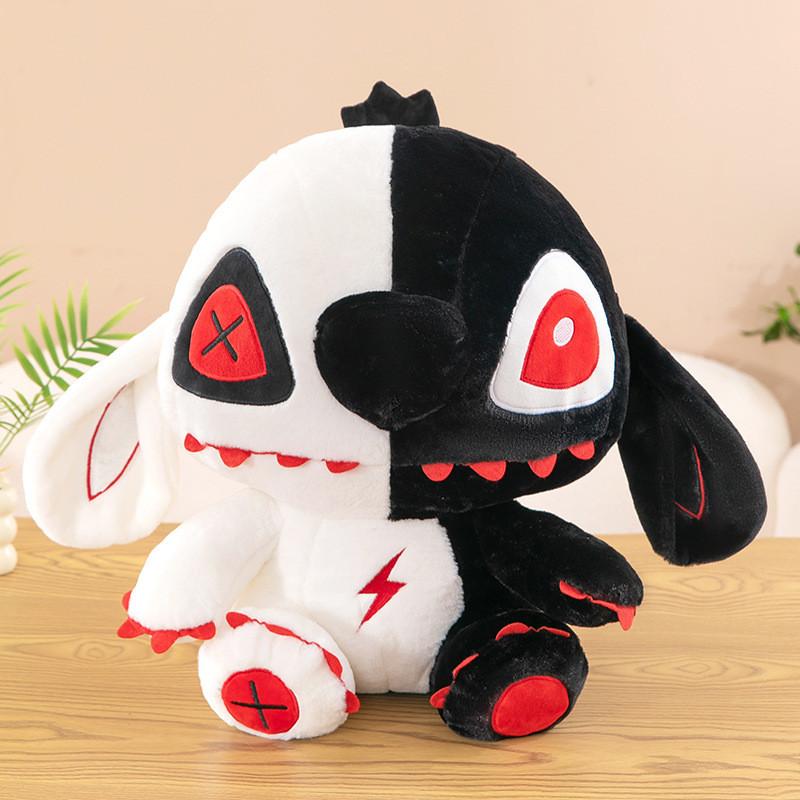 Очаровательная плюшевая игрушка Стич Темный Эльф, мягкая кукла для подарка на день рождения и уютная подушка