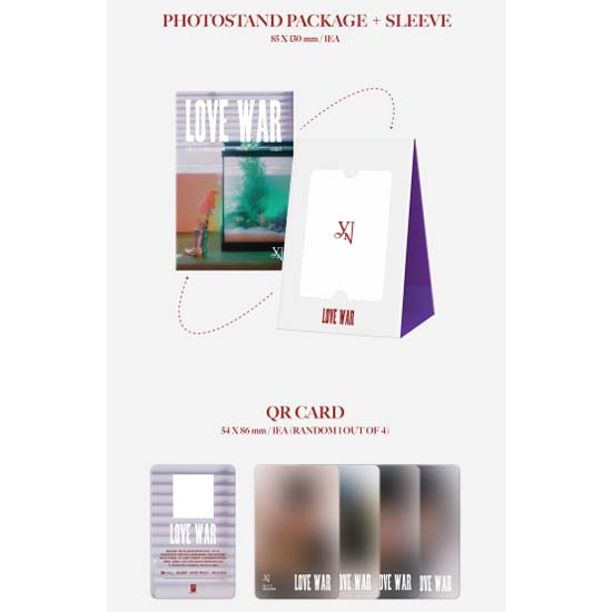 1-Й СИНГЛ YENA "Война любви" (ПОКААЛЬБУМ)