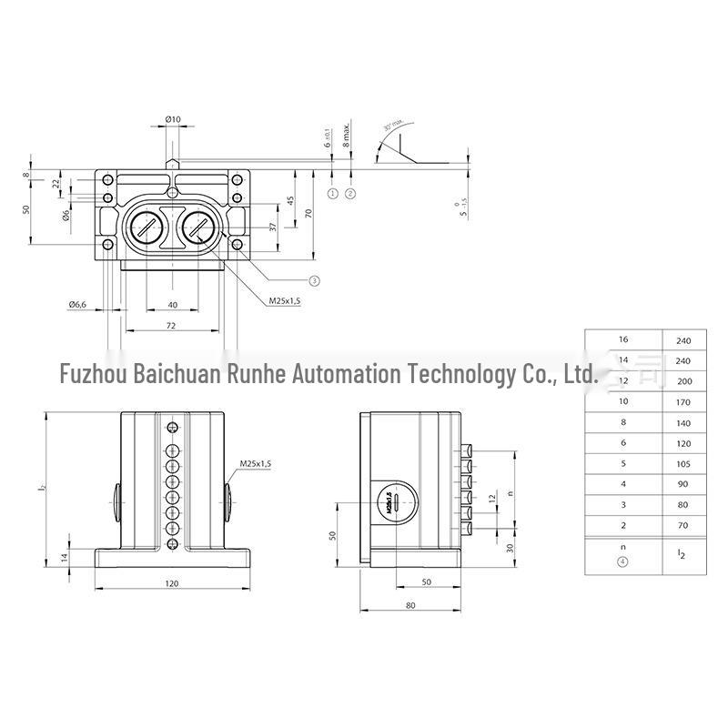 RGBF02D12-502-M Аншунь Euchne Комбинированный концевой выключатель, Новый Оригинальный 082312 В наличии